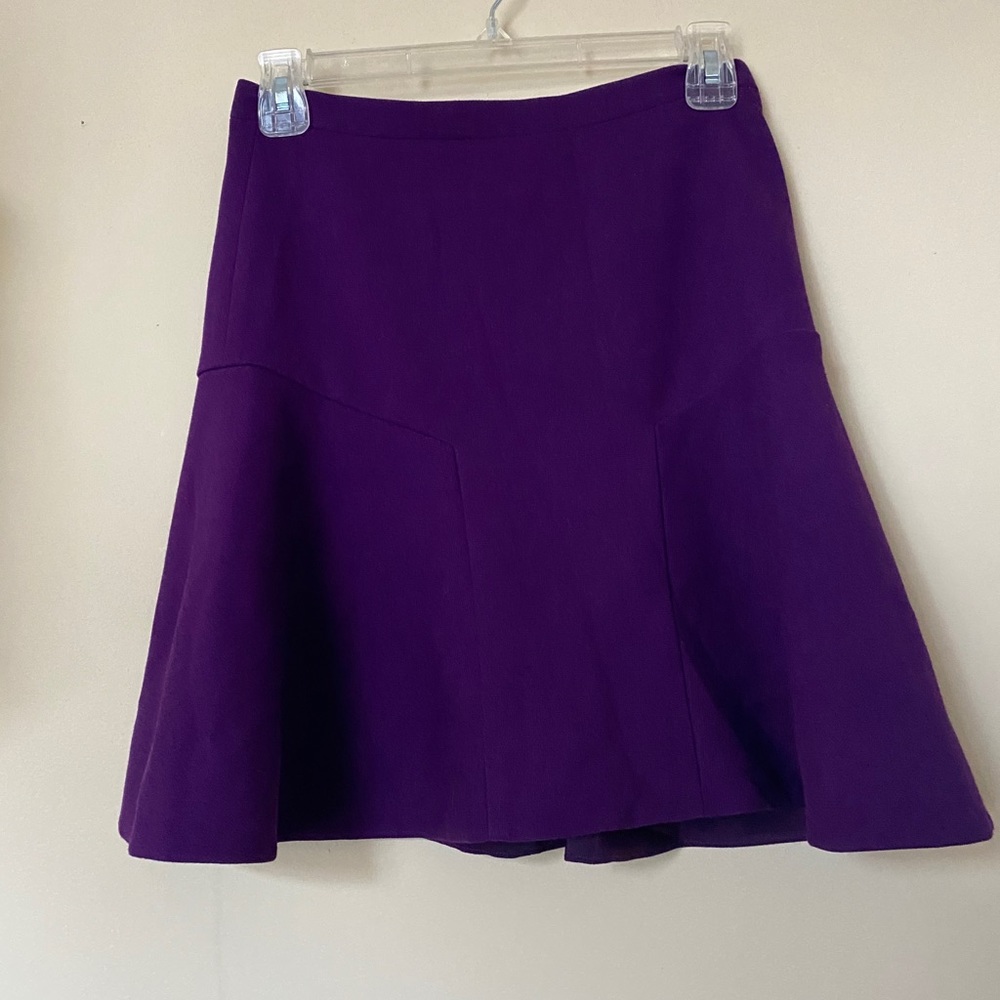 J Crew Purple Skirt